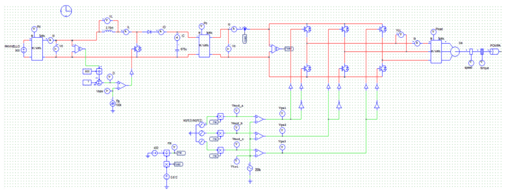 solar pumping diagram